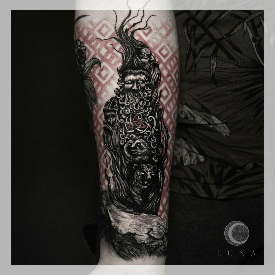 Inksearch tattoo luna tattoo