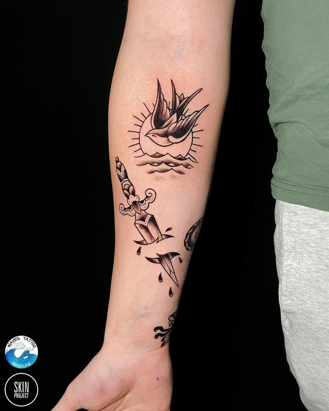 Inksearch tattoo Waves Tattoo Warsaw