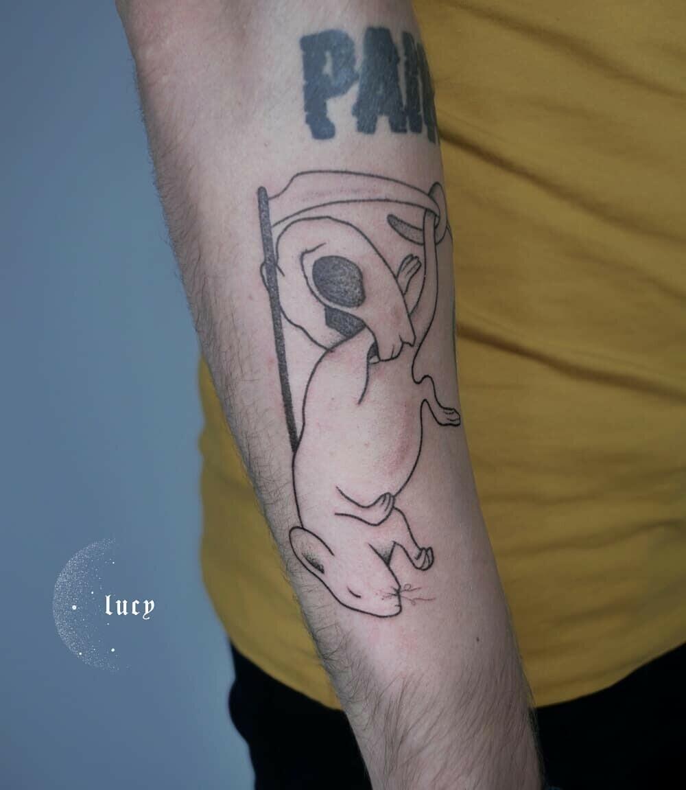 Inksearch tattoo Lucy_handpoke