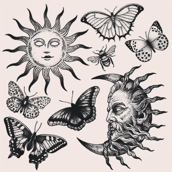 Inksearch tattoo Forsycja_tattoo