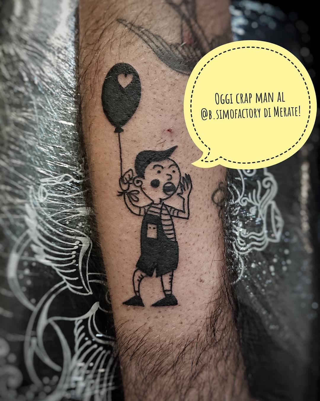 Inksearch tattoo Crap Man Tattoo