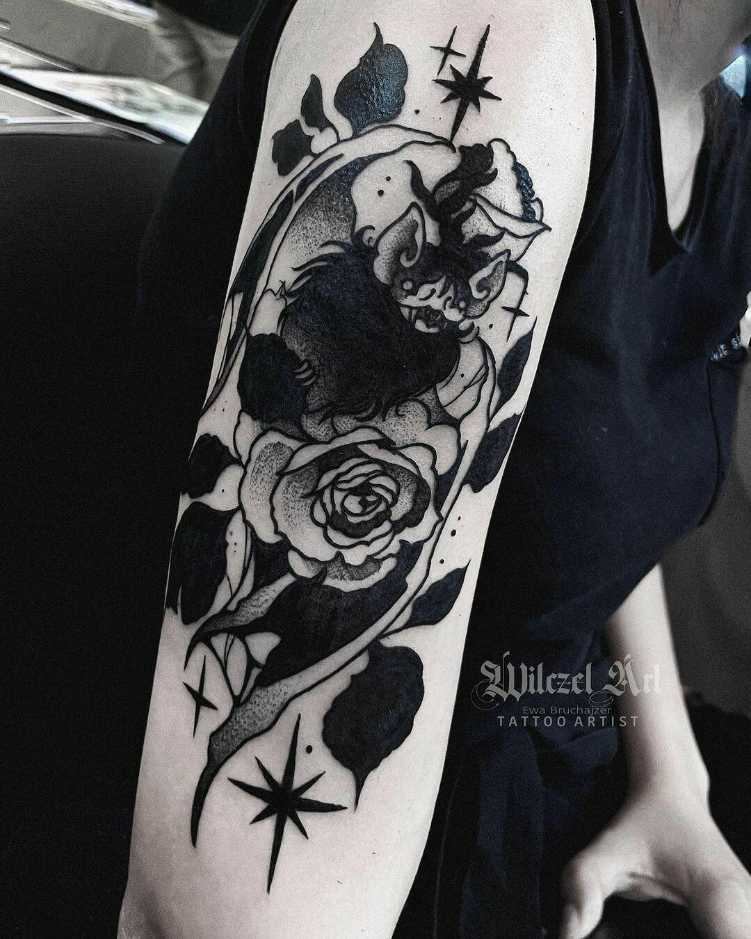 Inksearch tattoo Wilczeł