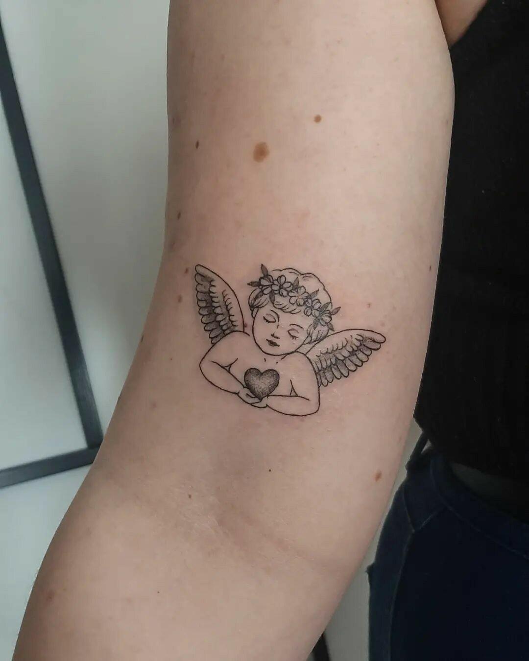 Inksearch tattoo Forsycja_tattoo