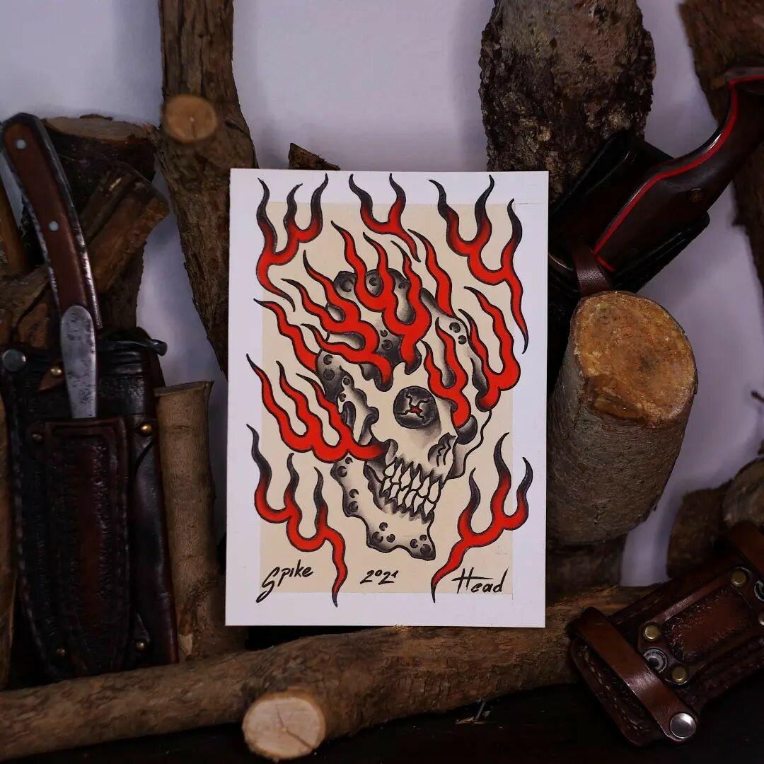 Inksearch tattoo SPIKE HEAD