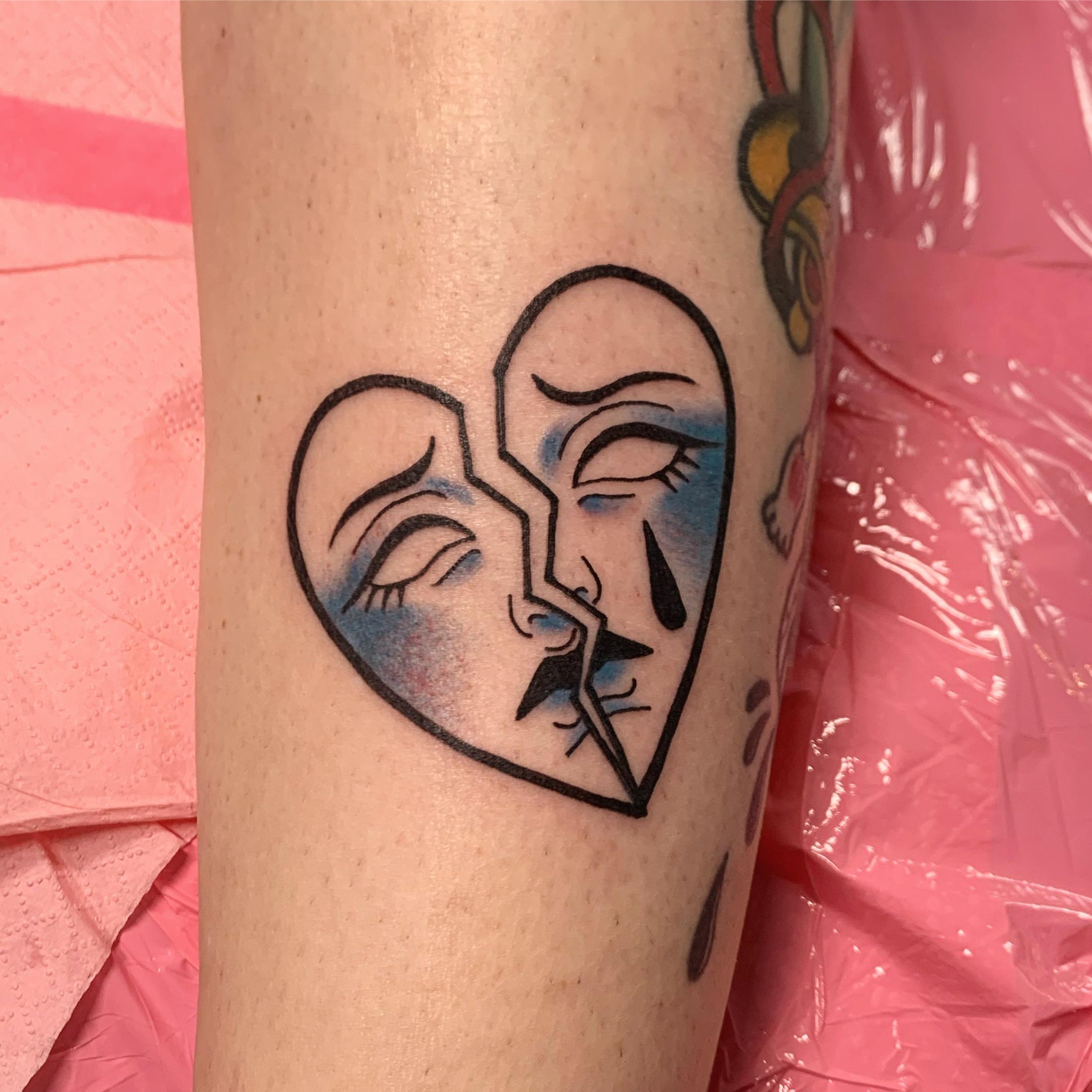Inksearch tattoo Mniejsza Połowa