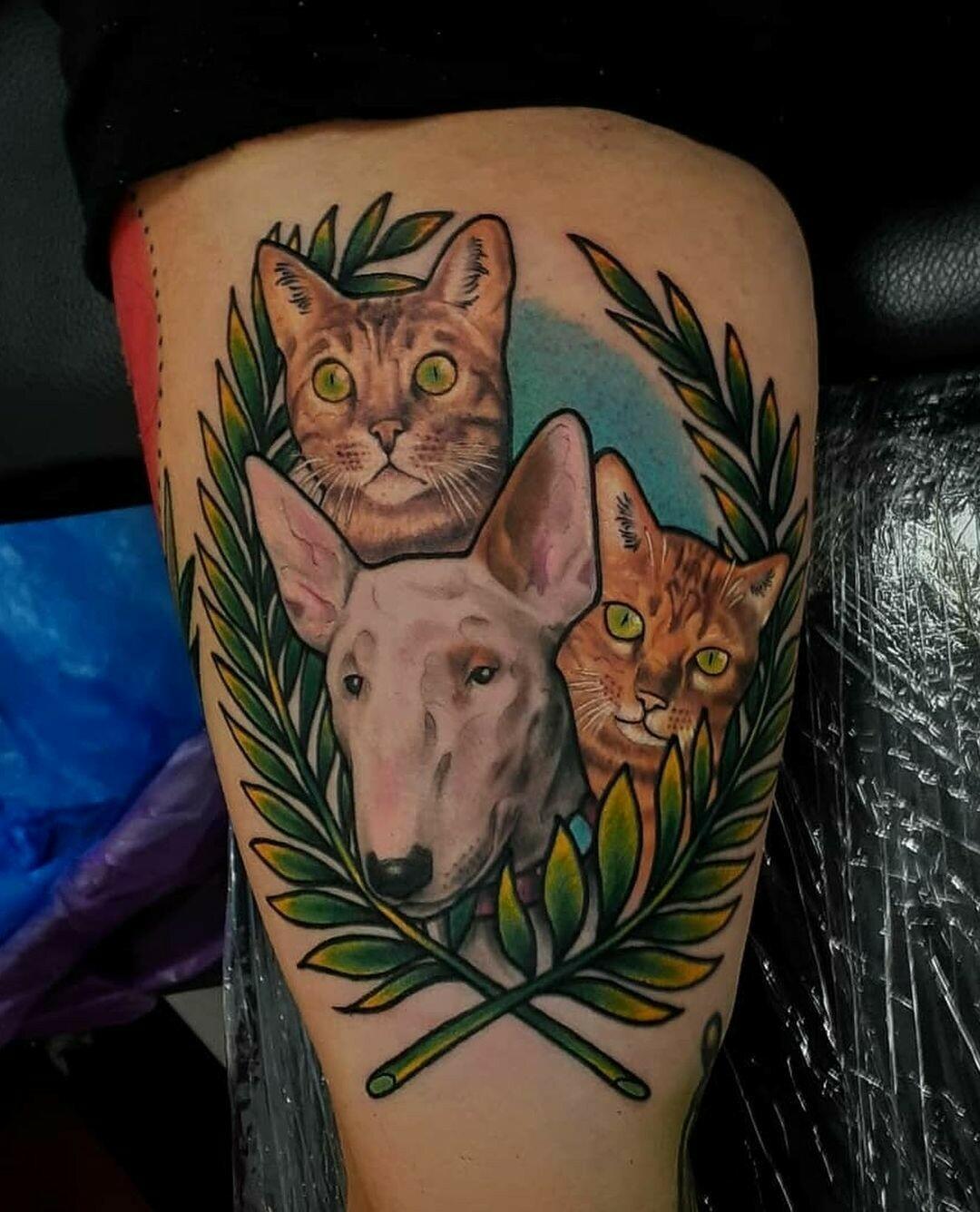 Inksearch tattoo Baba na Rowerze Tattoo
