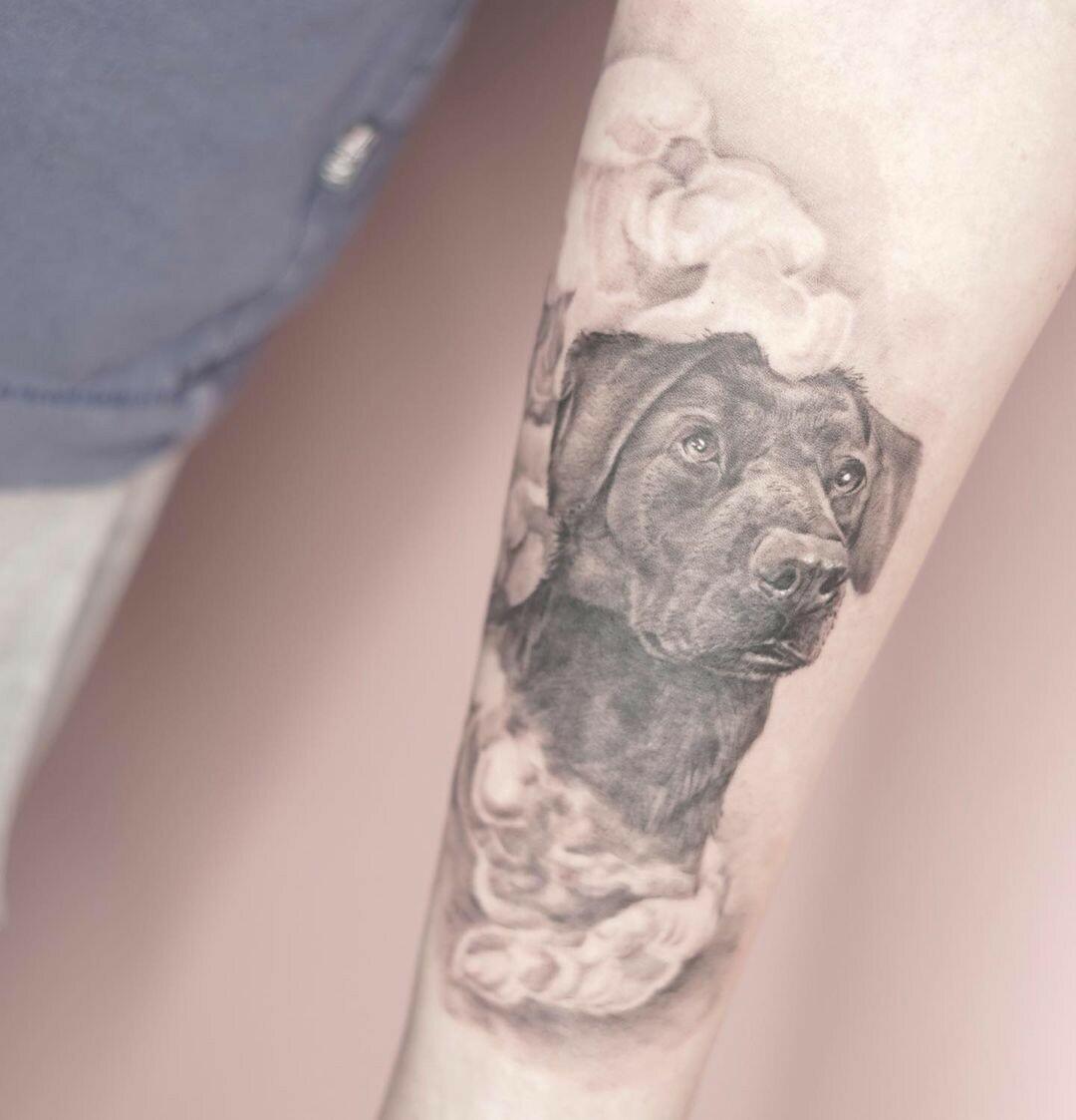 Inksearch tattoo Baba na Rowerze Tattoo