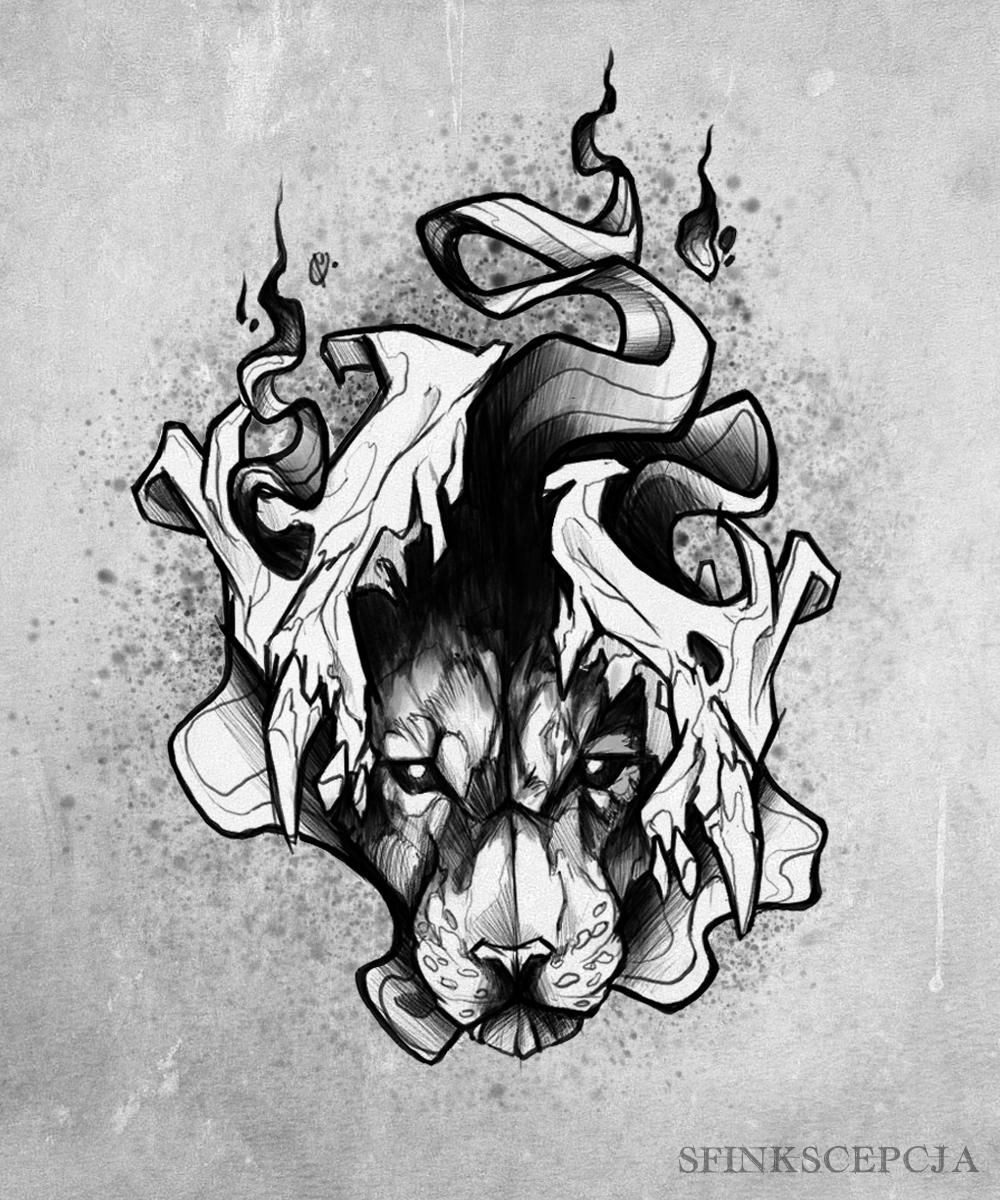 Inksearch tattoo Sfinkscepcja