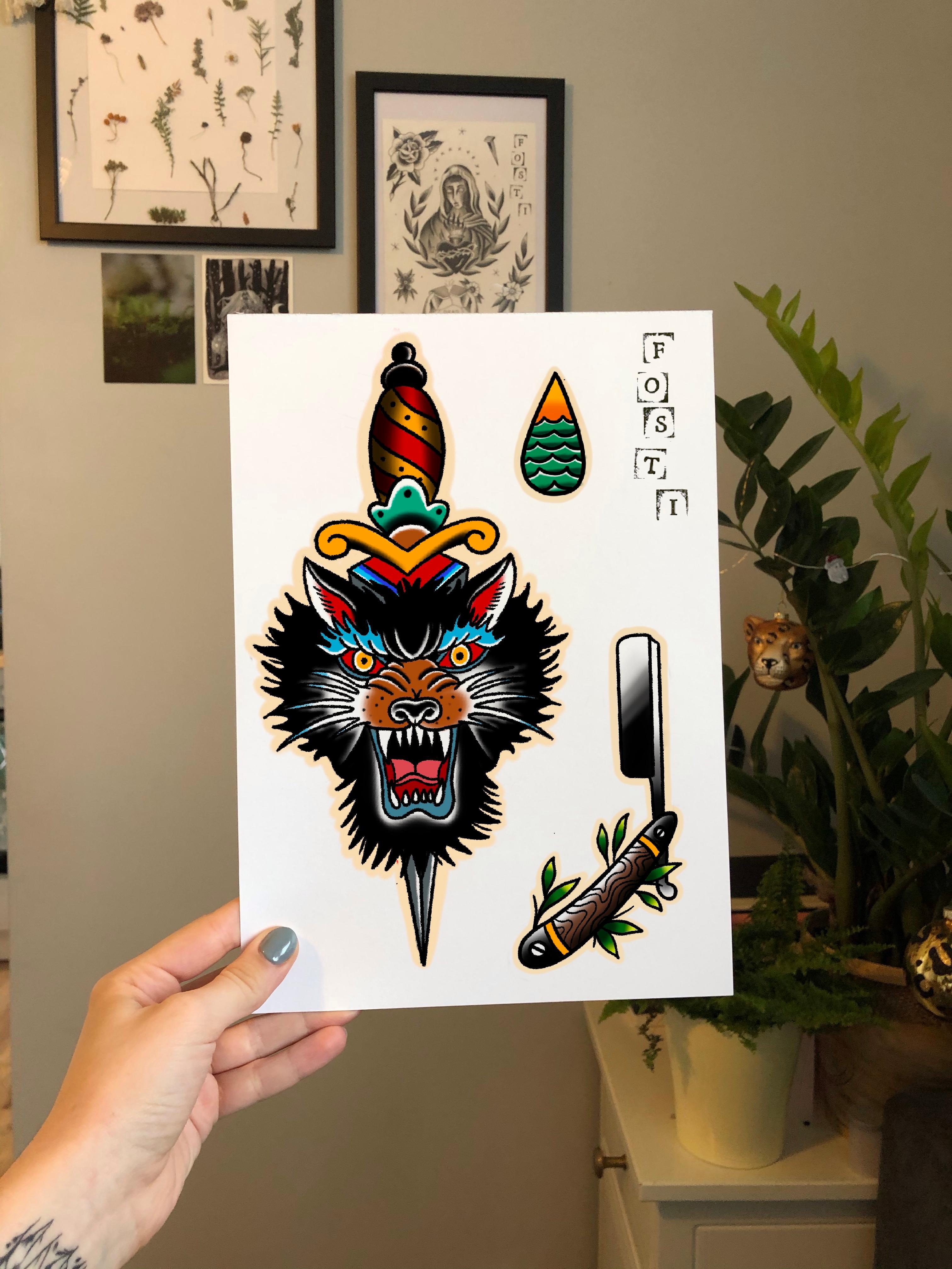 Inksearch tattoo Fostek