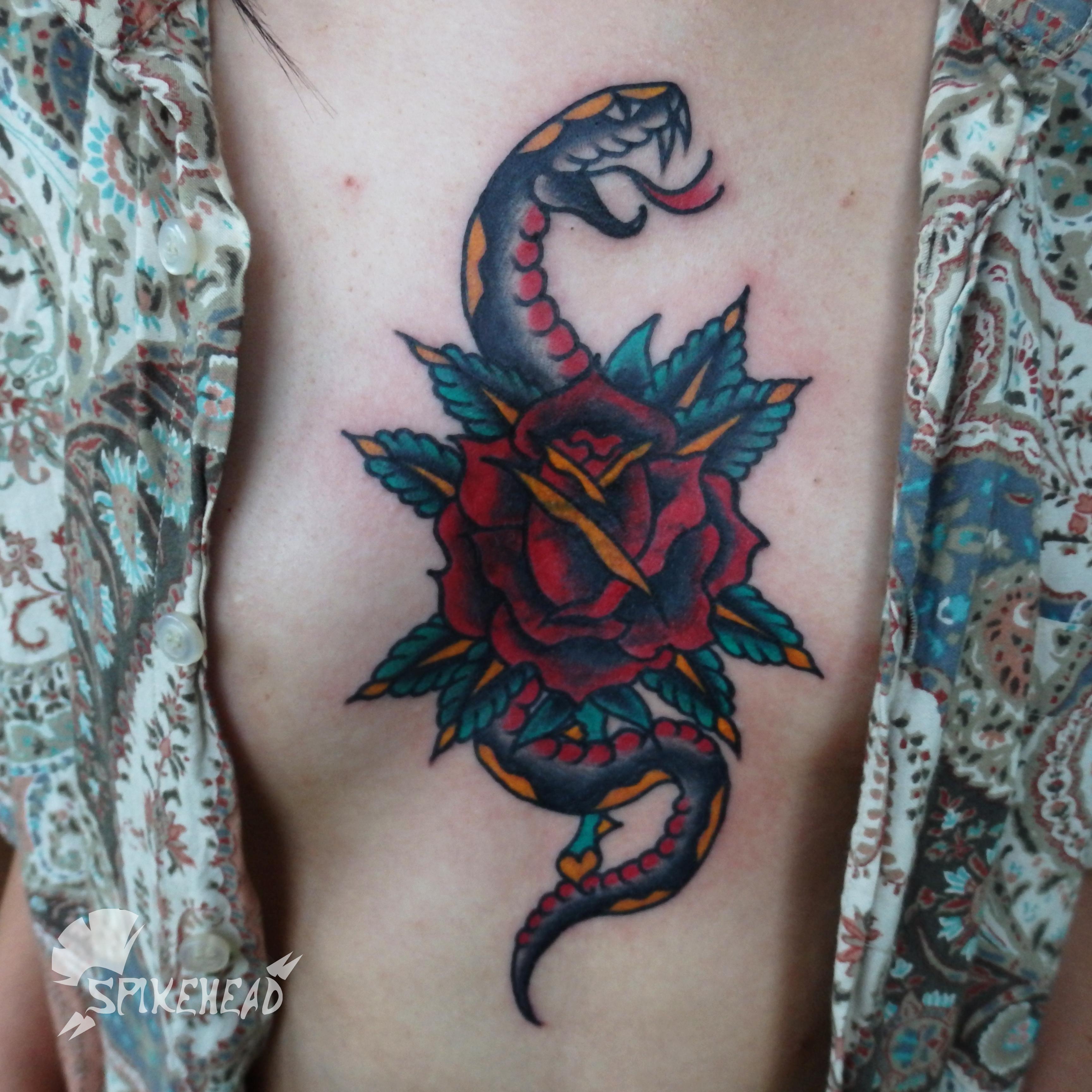 Inksearch tattoo SPIKE HEAD