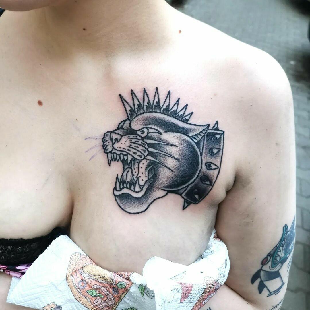 Inksearch tattoo SPIKE HEAD