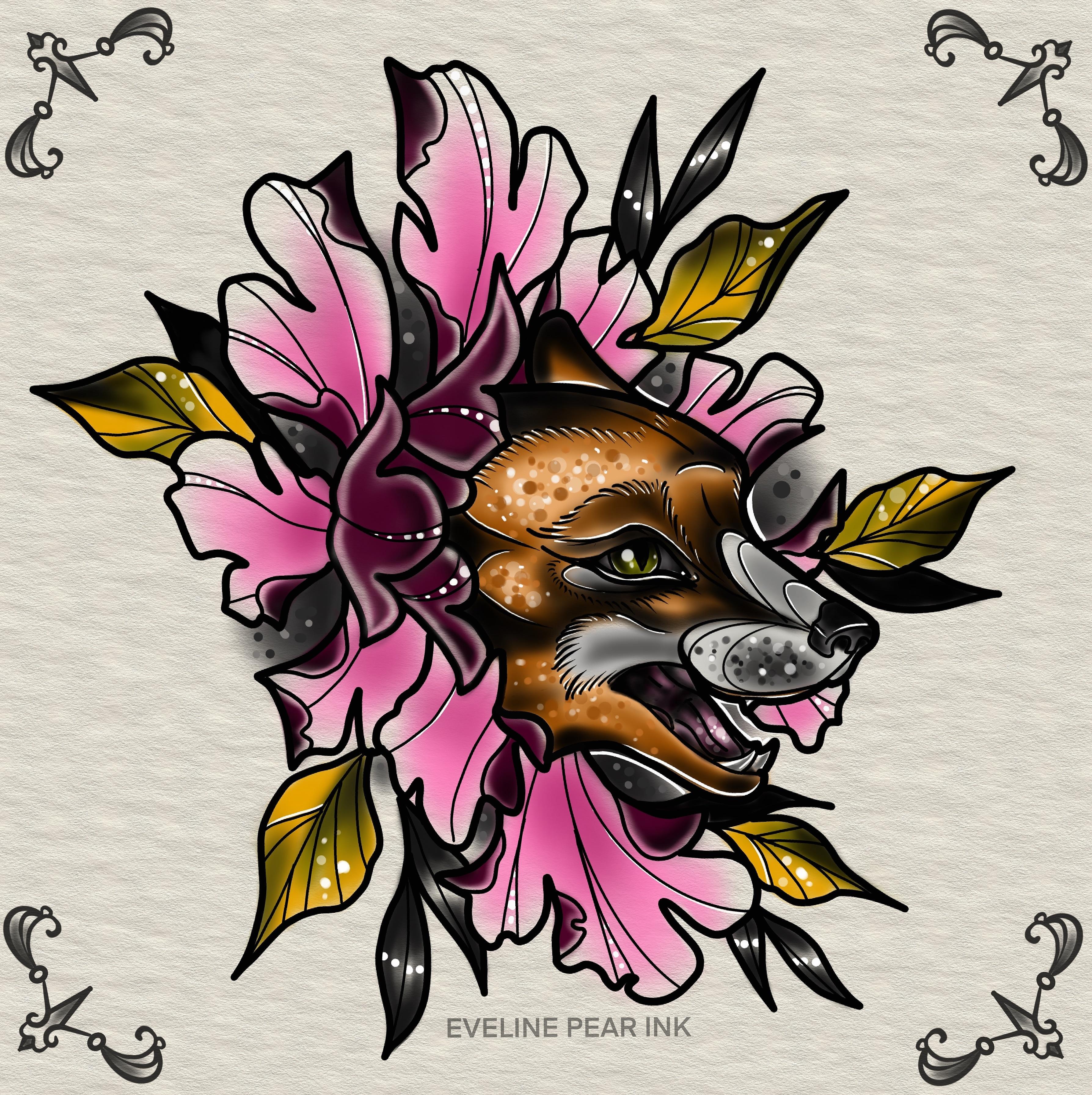 Inksearch tattoo Eveline Pear Ink