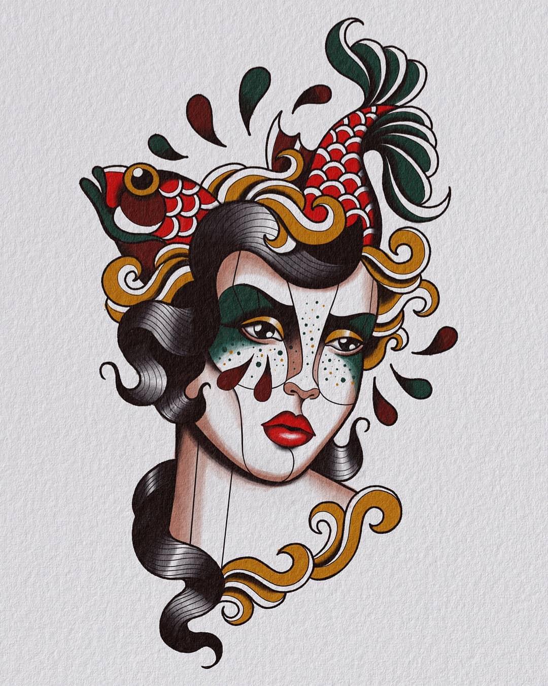 Inksearch tattoo Evel Qbiak