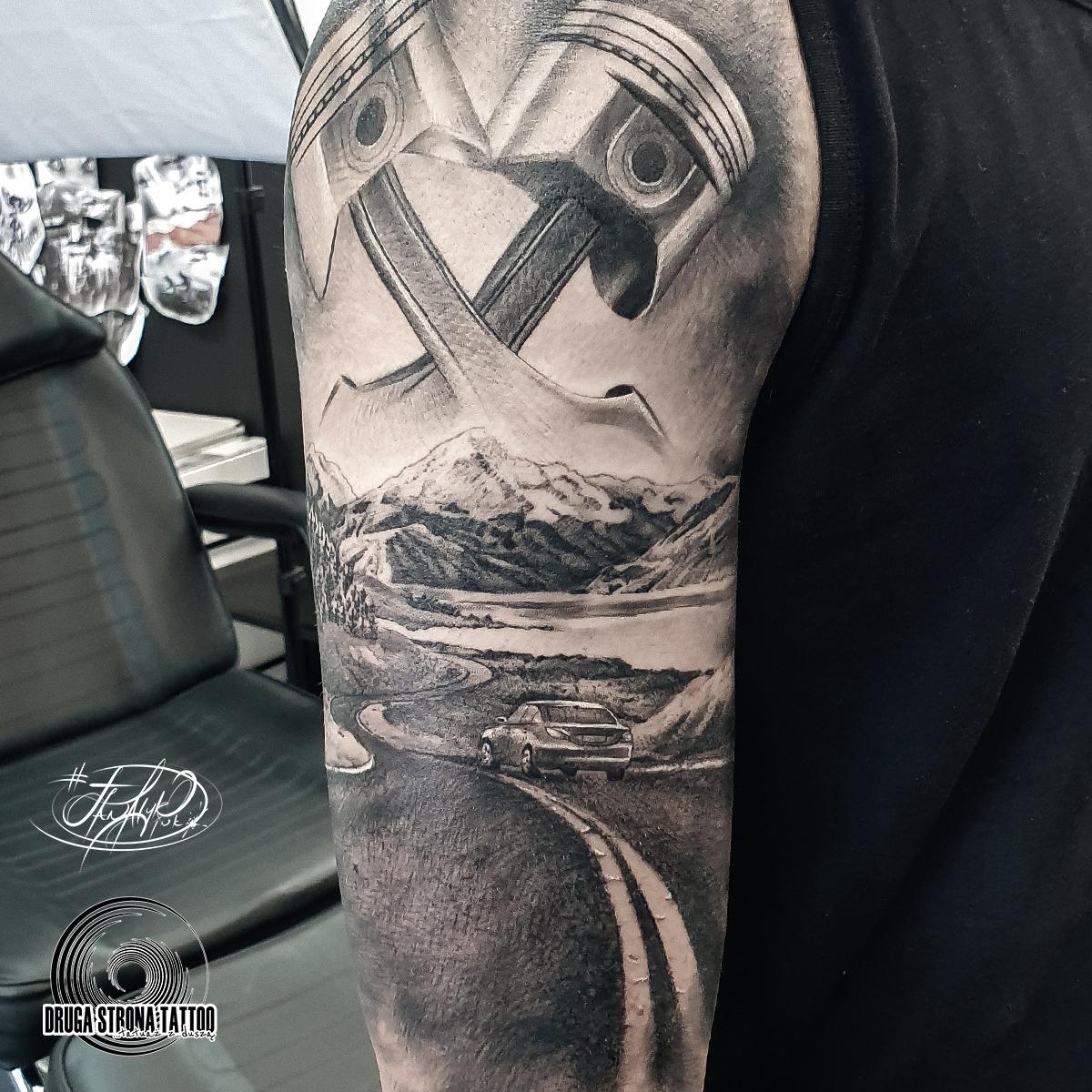 Inksearch tattoo Dawid "Fanatyk" Grzybowski