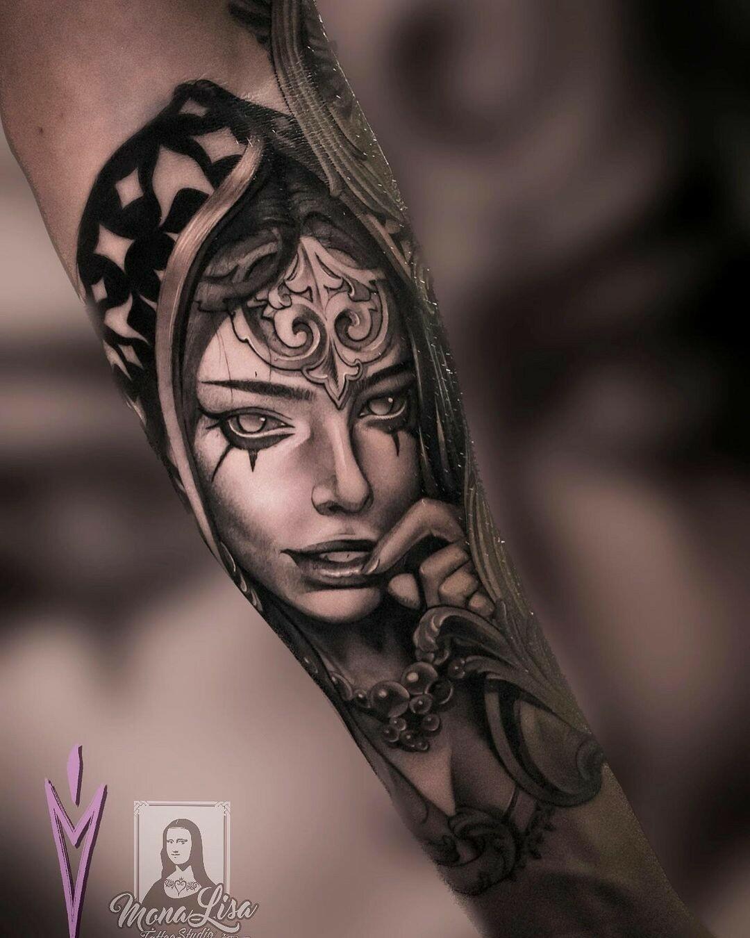 Inksearch tattoo Mona Lisa Tattoo Kraków