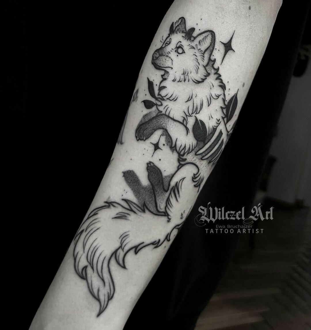 Inksearch tattoo Wilczeł