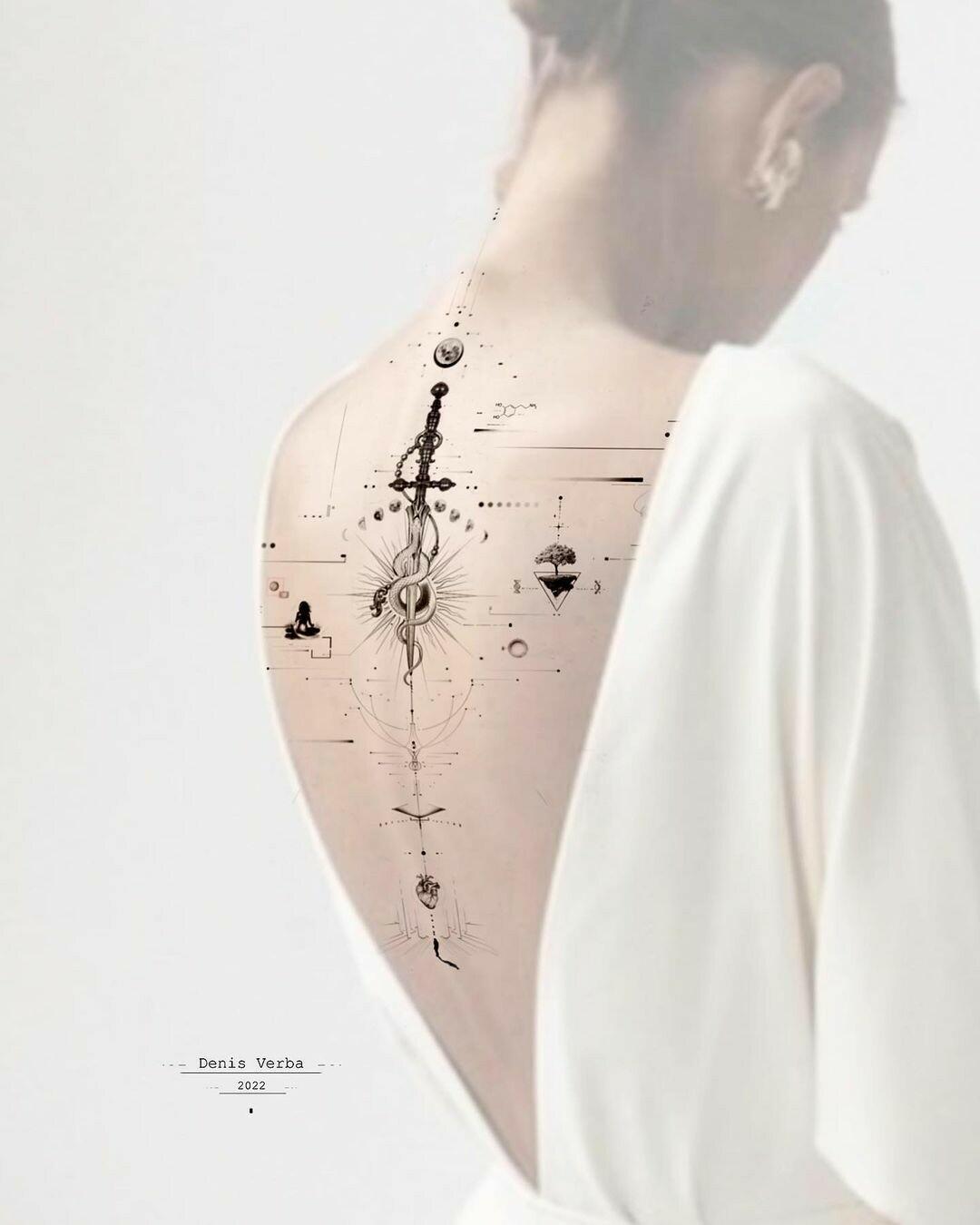 Inksearch tattoo DD Verba