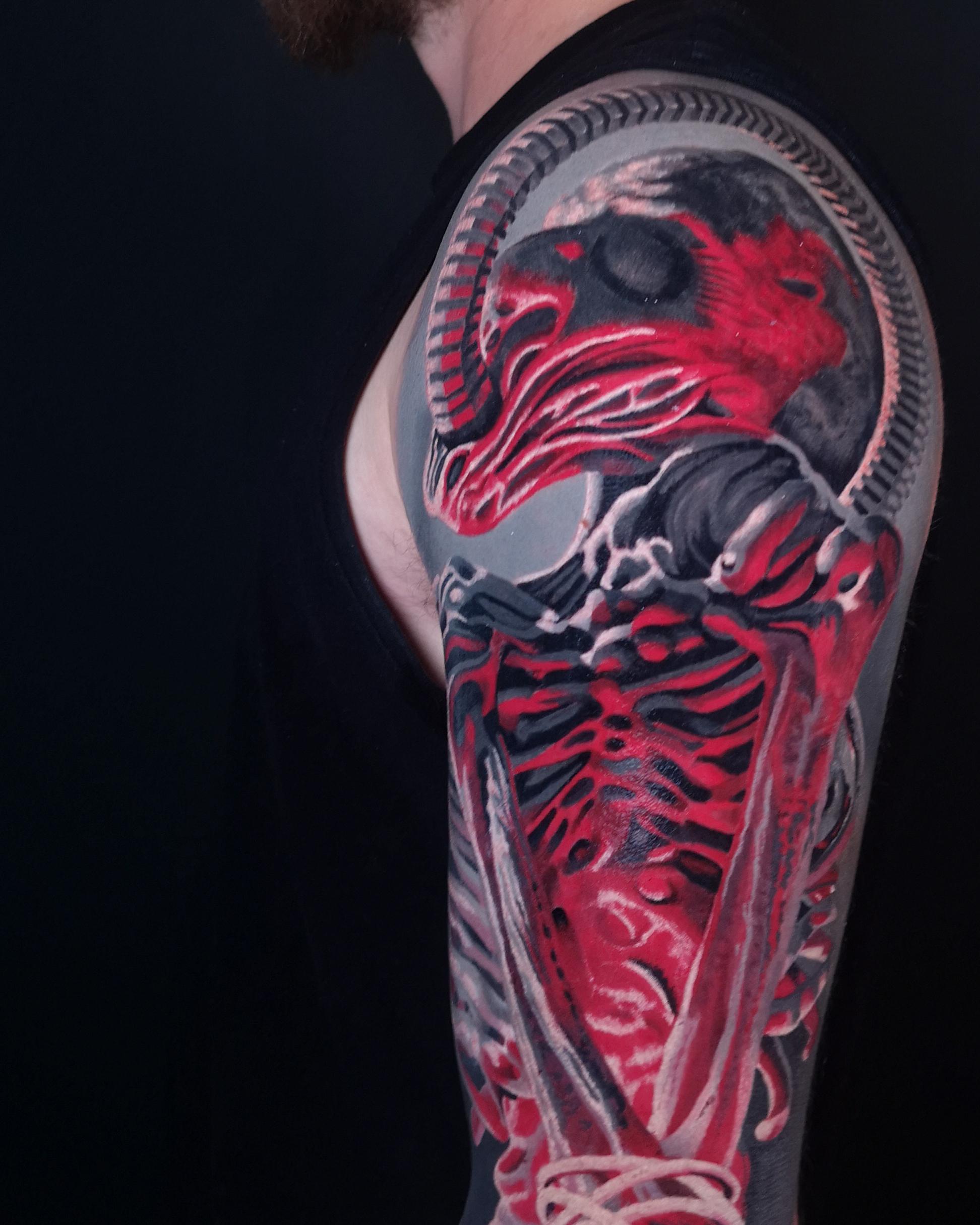 Inksearch tattoo Marcin Polak - Insekt