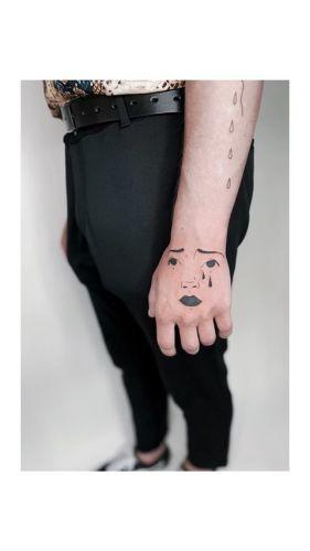 Krzywa Kreska inksearch tattoo
