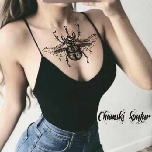 Chamski kontur inksearch tattoo