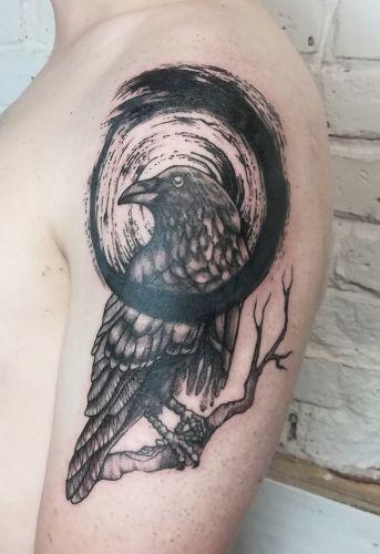 Raven Land Tattoo inksearch tattoo