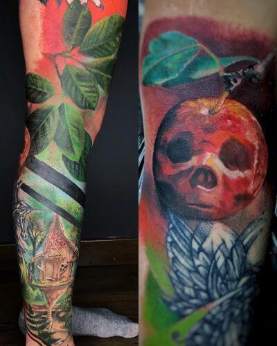 Maciej Enzo Sowa inksearch tattoo