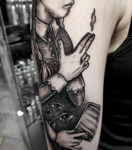 Oskar Gurbada inksearch tattoo