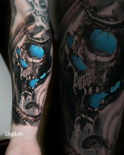 Legion VKN inksearch tattoo