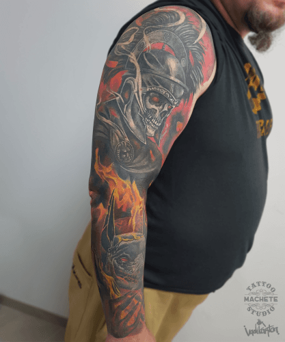 Machete Tattoo Gdynia inksearch tattoo