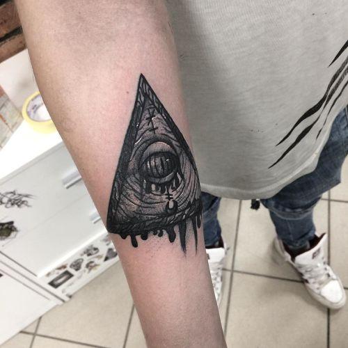 Six Pentagrams inksearch tattoo