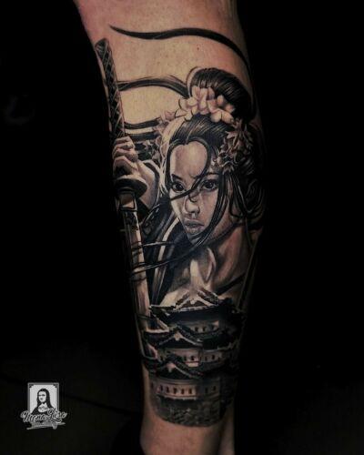Mona Lisa Tattoo Kraków inksearch tattoo