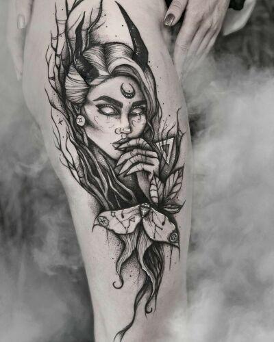 Emanuela Latoszek 🌙 The Sacred Touch ⚜️ inksearch tattoo