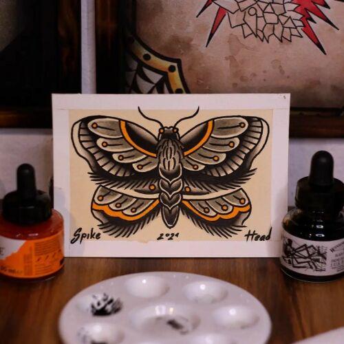 SPIKE HEAD inksearch tattoo