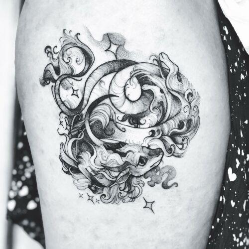 Azja inksearch tattoo