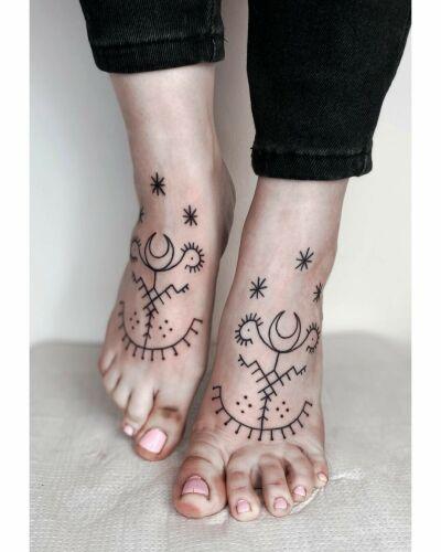 Krzywa Kreska inksearch tattoo