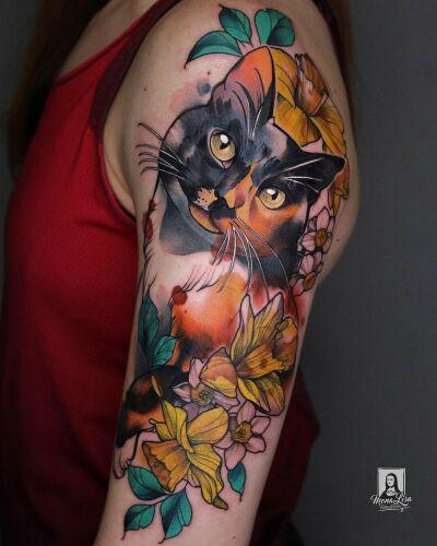 Mona Lisa Tattoo Bialystok inksearch tattoo
