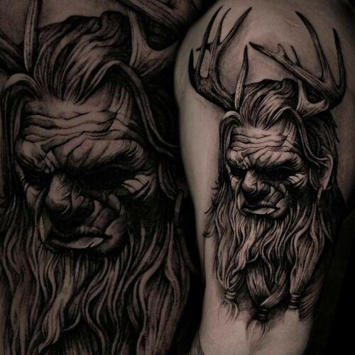 Leshy inksearch tattoo