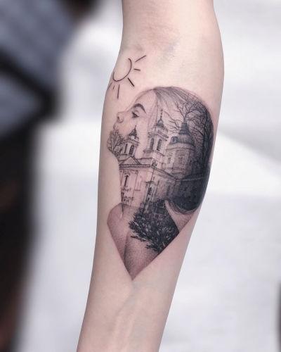 Joanna Litwin - Zszywka Tattoo inksearch tattoo