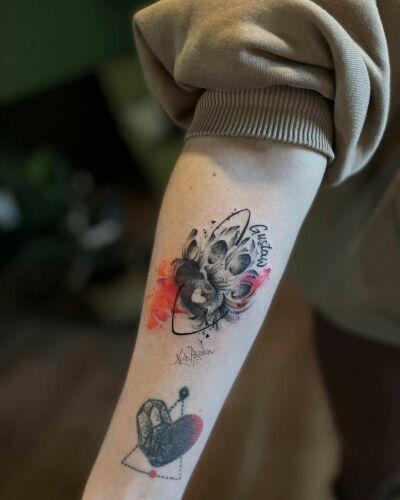 Kuharska inksearch tattoo